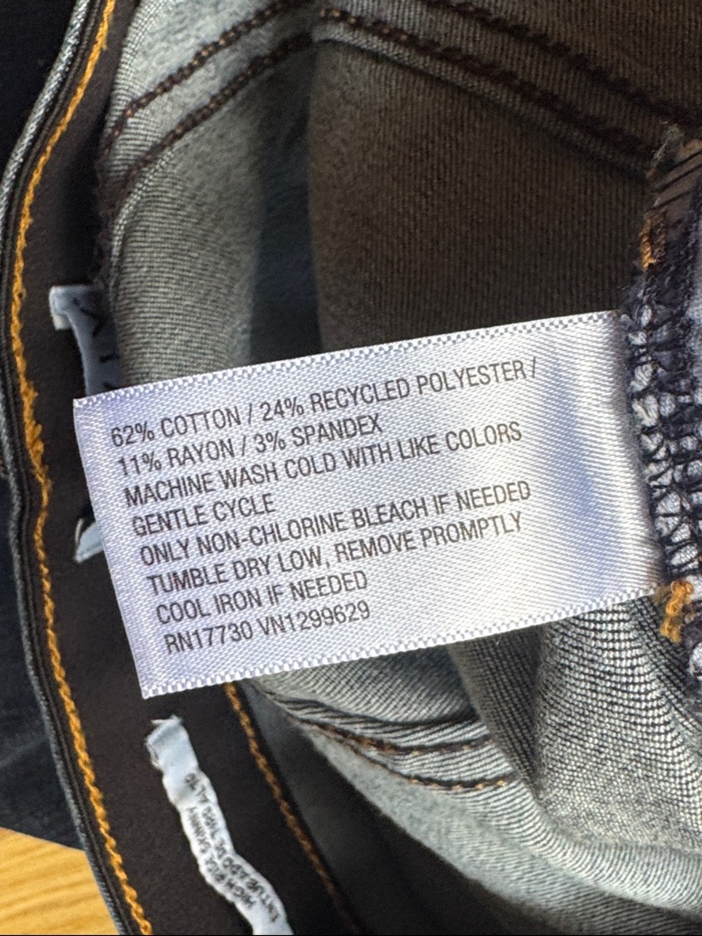 Ava & Viv Indigo size 18 high rise  Skinny Jeans - Picture 7 of 7